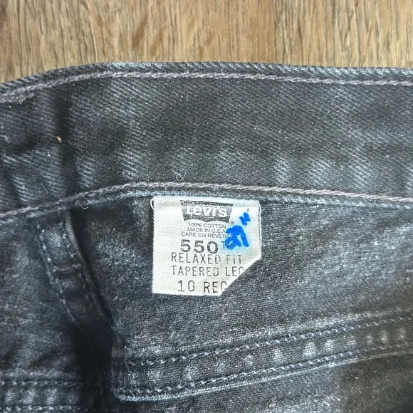 Levi's 501 Black Jeans